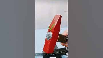 Unique Hammer Handle Making Tips and Tricks ideas and projects#shorts #diy #tips #tools #shorts #eat