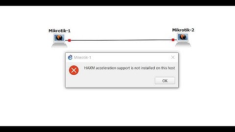 How to Fix HAXM acceleration support is not installed on this host - GNS3