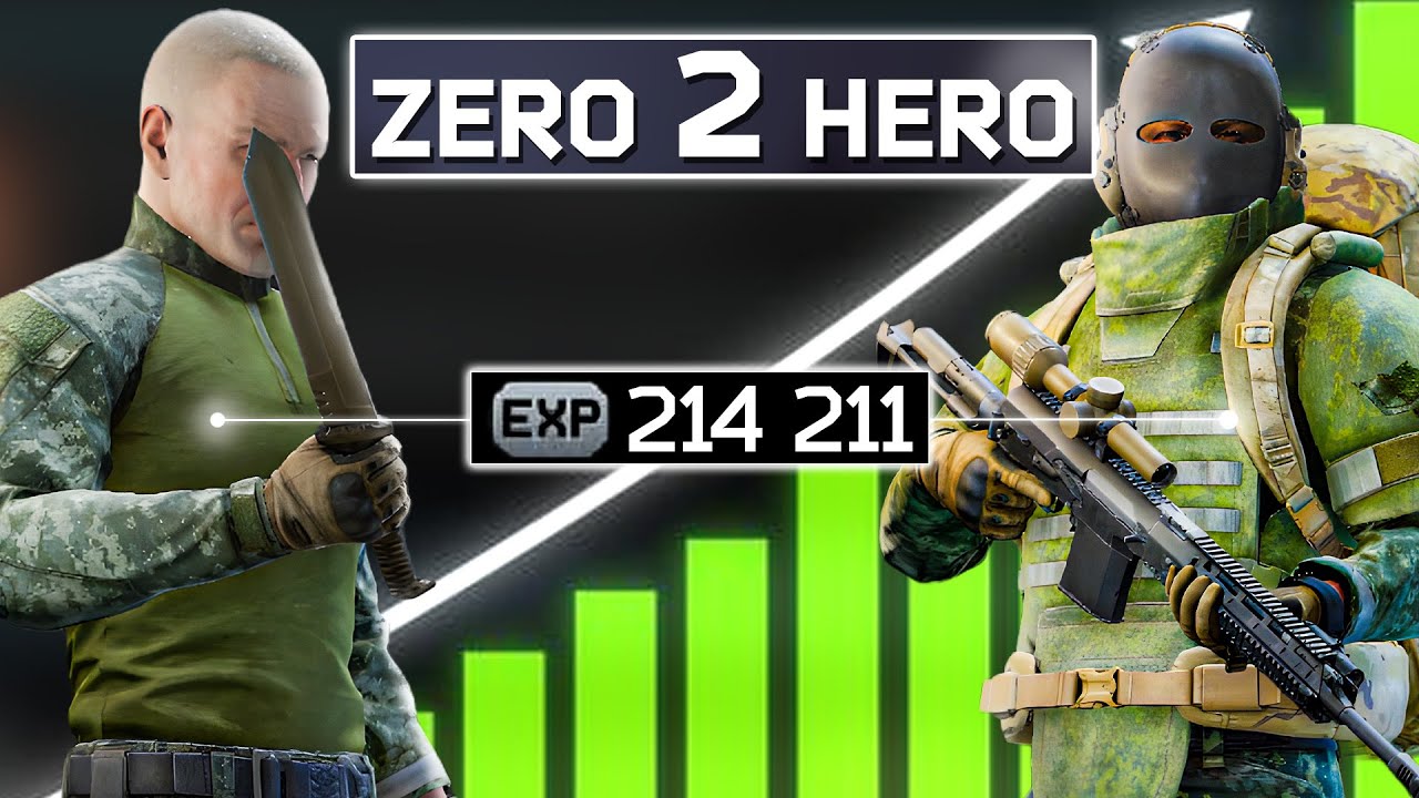 🔴 LIVE - ZERO TO HERO MAX XP CHALLENGE - ESCAPE FROM TARKOV