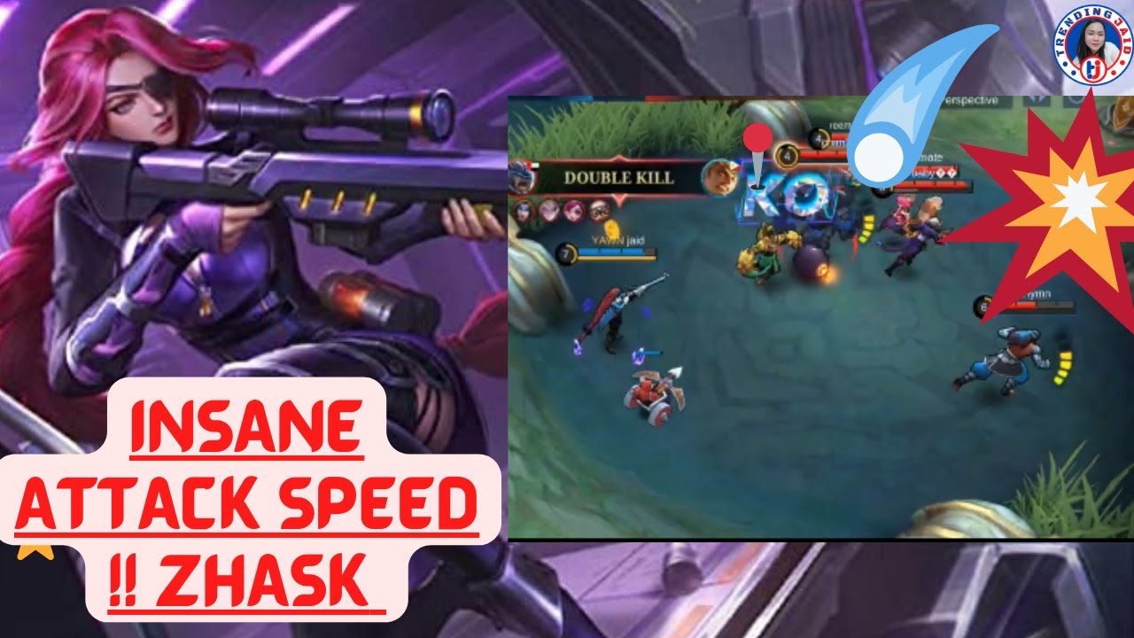MLBB Deadly Sniper Lesley Aggressive Gameplay - YouTube