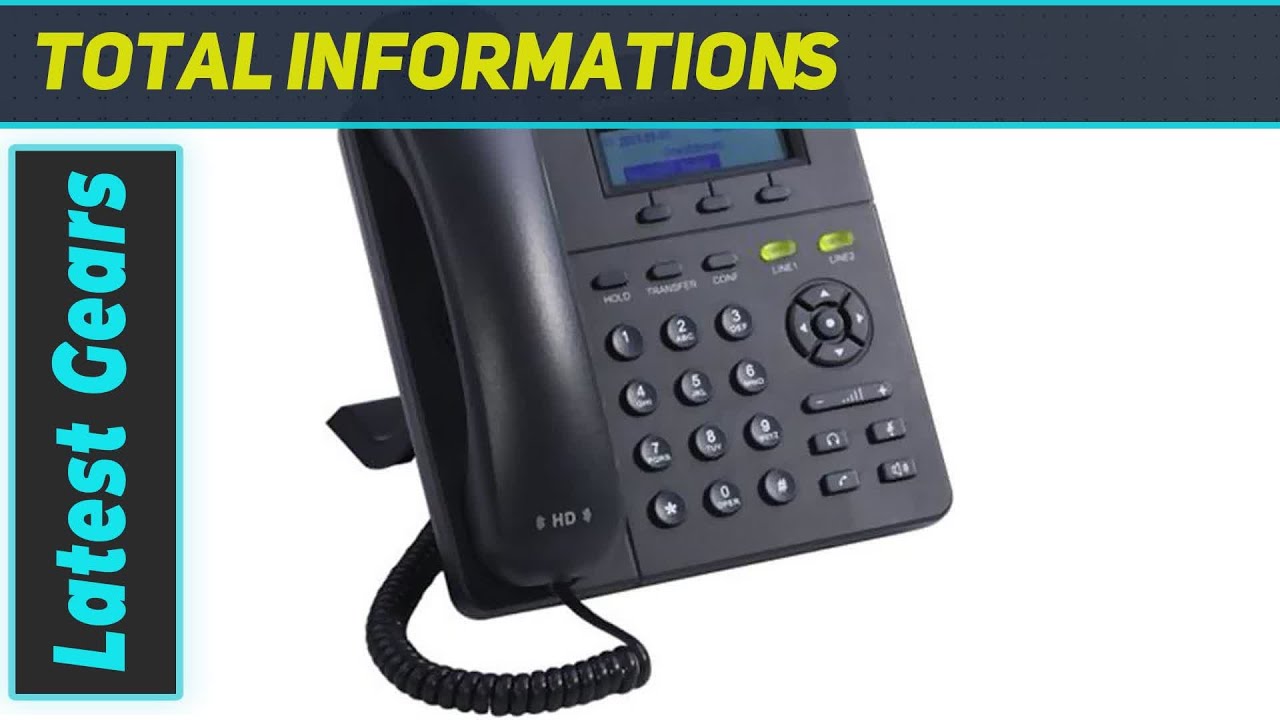 Grandstream GXP1400 Small-Medium Business HD IP Phone Overview and Features
