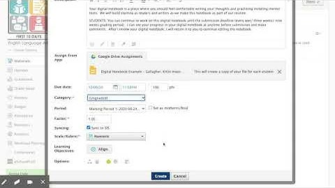 Setting Up Digital Notebooks in Schoology