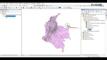 Agregar datos a un ShapeFile desde una tabla de excel Utilizando ArcMAP