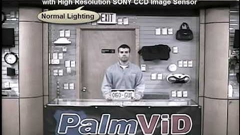 PalmVID Day/Night (Color & BW) High Resolution Sony CCD Image Sensor Sample Video