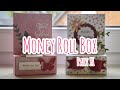 Tutorial: (Part II) Money Roll Box - Gift’s Box | Paper Craft | Elvi Lübkemann