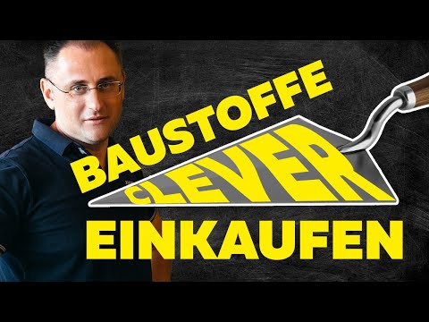 BAUSTOFFE CLEVER EINKAUFEN - BIS ZU 50% SPAREN | Robert Eck