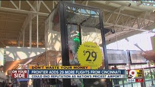 Frontier offers more discount flights