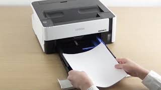 Unpacking and Setting Up a Printer (Epson M1170, ET-M1170) NPD6208