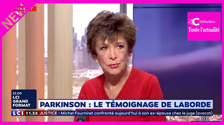 Catherine Laborde, atteinte de Parkinson, raconte "sa vérité" sur la maladie