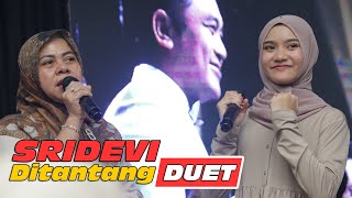 SRIDEVI DITANTANG DUET BAWAKAN LAGU SEKUNTUM MAWAR MERAH