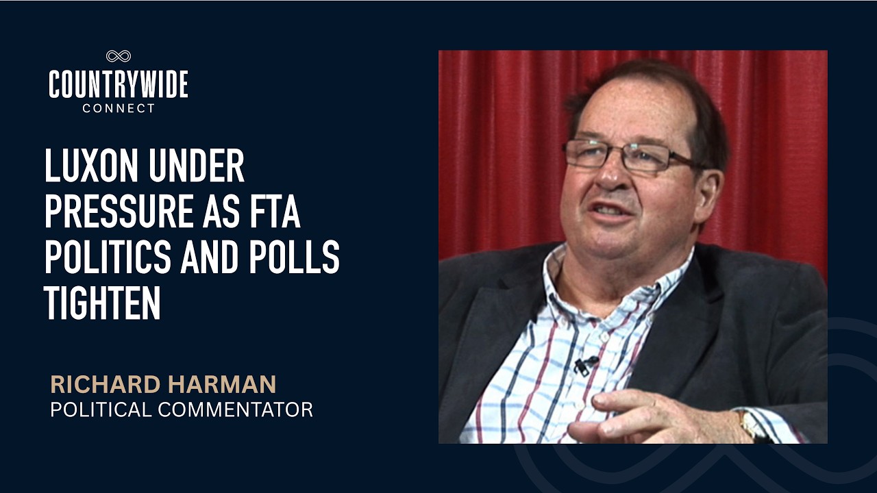 Luxon under pressure as FTA politics and polls tighten // Richard Harman - Political Commentator