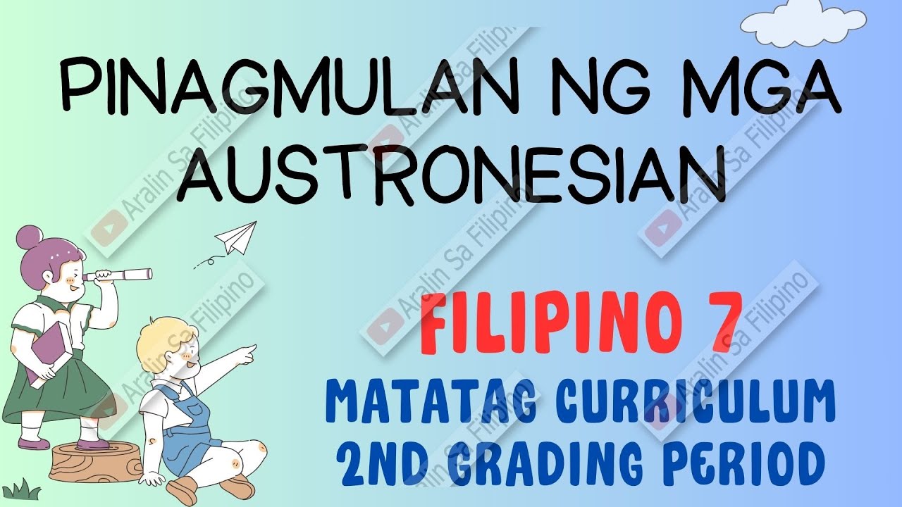 Outline Video PINAGMULAN NG MGA AUSTRONESIAN| KASAYSAYAN NG MGA AUSTRONESIAN| ARALIN SA FILIPINO