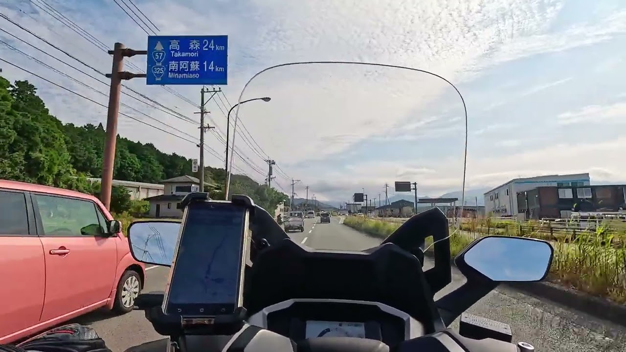 Honda Forza 250 Kyushu (Japan) Ride Part 2 With Pure Engine Sounds.