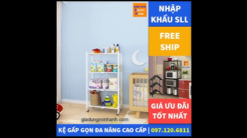 Review Kệ Để Đồ Nhà Bếp Đa Năng Gấp Gọn Thông Minh Cần Thiết Cho Mọi Gia Đình 097.120.6811