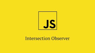 Intersection Observer лёгкий пример