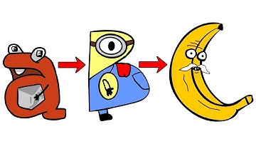 EVOLUTION of New Alphabet Lore (A-Z Full Version)