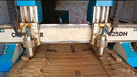 HYBRID SERVO DOUBLE HEAD CNC ROUTER super style👀