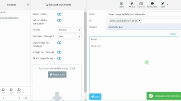 Discreet.Email PGP Public Key Tutorial