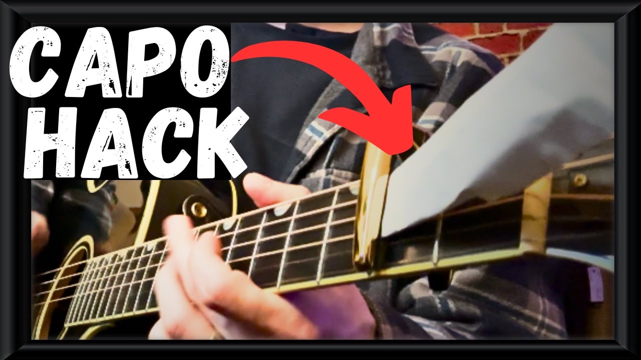 Capo tricks for fingerstyle players simulated open tunings... YouTube