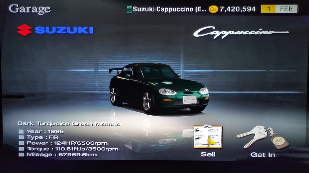 GT4 Competitive Testing!! Car #30 1995 Suzuki Cappuccino (EA21R