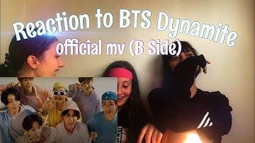 BTS 방탄소년단 ‘Dynamite’ Official MV B side | REACTION