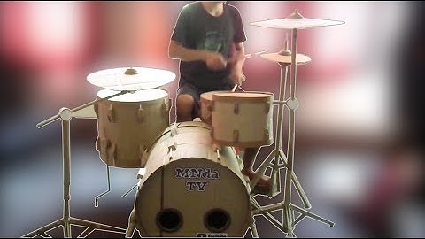How to make Drum Kit from Cardboard (full size + working)