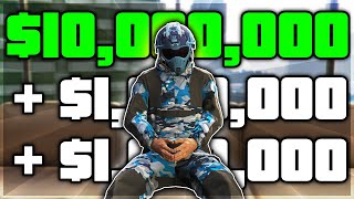 Making $10,000,000 in 10 HOURS was stressful... | Broke to Ballin' #52  GTA Online