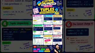 List vs Tuple: Which One Should You Choose 🤔 #Python #Programming #Shorts