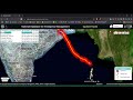 Proximity to Cyclone Track Map Generation using ArcGIS