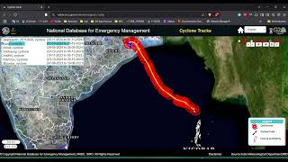 Proximity to Cyclone Track Map Generation using ArcGIS