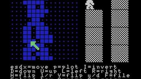 Sprite Designer - TI-99/4A - Part 1