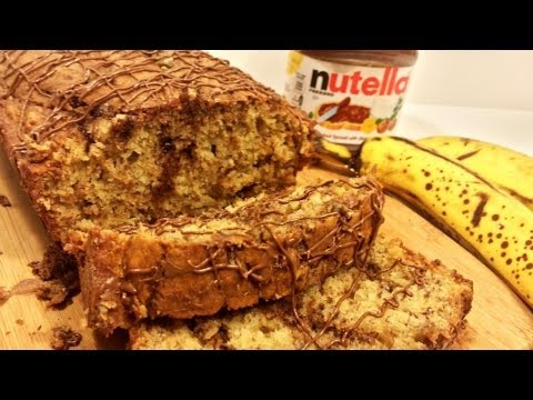 NUTELLA & Roasted Bananas Bread Recipe- Cesy Can Cook