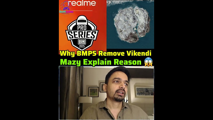 BMPS Remove Vikendi Map 😱 Mazy Explain Reason 😱🤯 #bmps #bmps2025 #bgmi #mazyislive