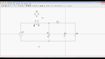 Built Buck Converter in LTspice