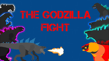 The godzilla fight 1954-2019 | (stick nodes)