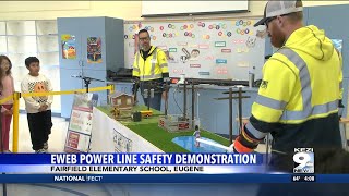 EWEB Power Line Safety Demonstration