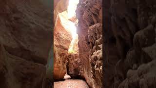 Estrecho de la arboleja. #naturaleza #aledo #murcia #senderismo #rutas #viajes #k-mina #cañon