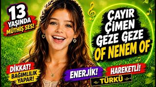 🌿 Çayır Çimen Geze Geze 🎶 Of Nenem Of Ayla - Hareketli Türkü Oyun Havası