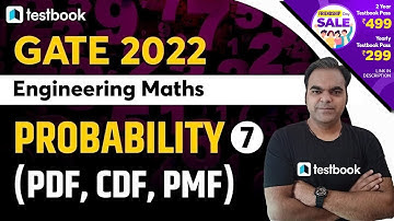 12:00 PM - GATE Mathematics Lectures | Probability (PDF, CDF, PMF) for GATE | Atul Varshney Sir | #7