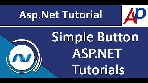 Simple Button ASP.NET Tutorials - Gujarati