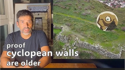 Cyclopean Walls Proven Older