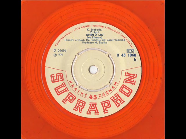 Watch Eva Pilarová - Oheň a led [1970 Vinyl Records 45rpm] on YouTube