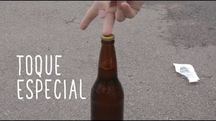 como abrir uma garrafa de cerveja sem abridor