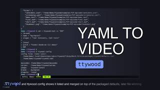 ttywood how-to: install, render and brand your first terminal video (mbrostami/ttywood)