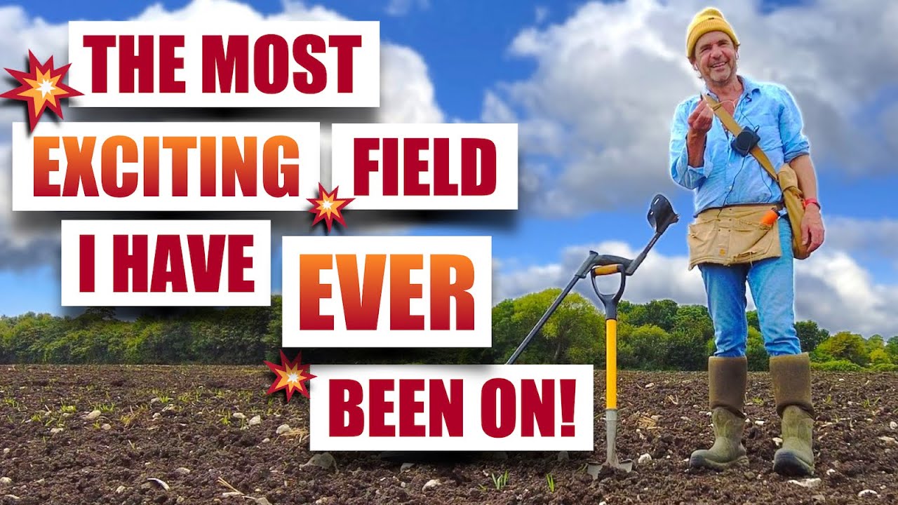 A THRILLING Day's Metal Detecting a ROMAN Settlement in the UK!