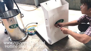 Lắp súng phun sơn tĩnh điện Sooho- Hàn Quốc