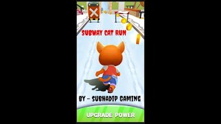 Subway cat runner // game play// subhadip Gaming screenshot 5