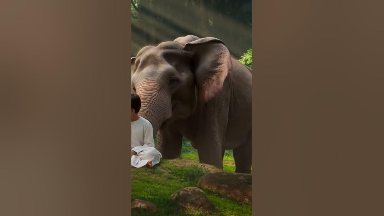 The elephant is playing with a child #automobile #music #remix #song #bass #edm #housemusic #edits