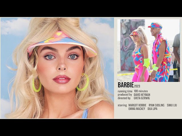 Top 5 hair & makeup looks Margot Robbie sports in the Barbie movie