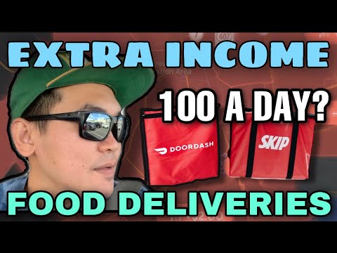 TIPS: EXTRA INCOME IN CANADA | FOOD DELIVERY | 🚗: DOORDASH AND SKIP THE DISHES | EARN UP TO 100-150